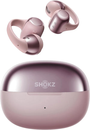 SHOKZ OpenDots ONE-Open-Ear Headphones, Clip-On Earbuds-Wireless Bluetooth Earbuds with Microphone-Secure, Lightweight, Comfort-Premium Dolby Audio-Water Resistant-Fast Charging (Renewed)